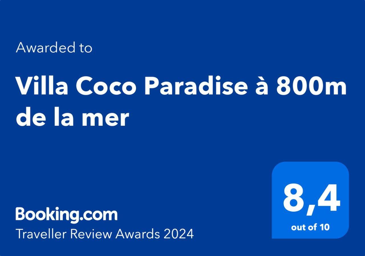 Villa Coco Paradise A 800M De La Mer Saint-Francois  Kültér fotó